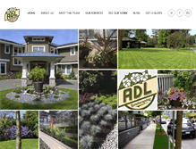 Tablet Screenshot of adllandscaping.com